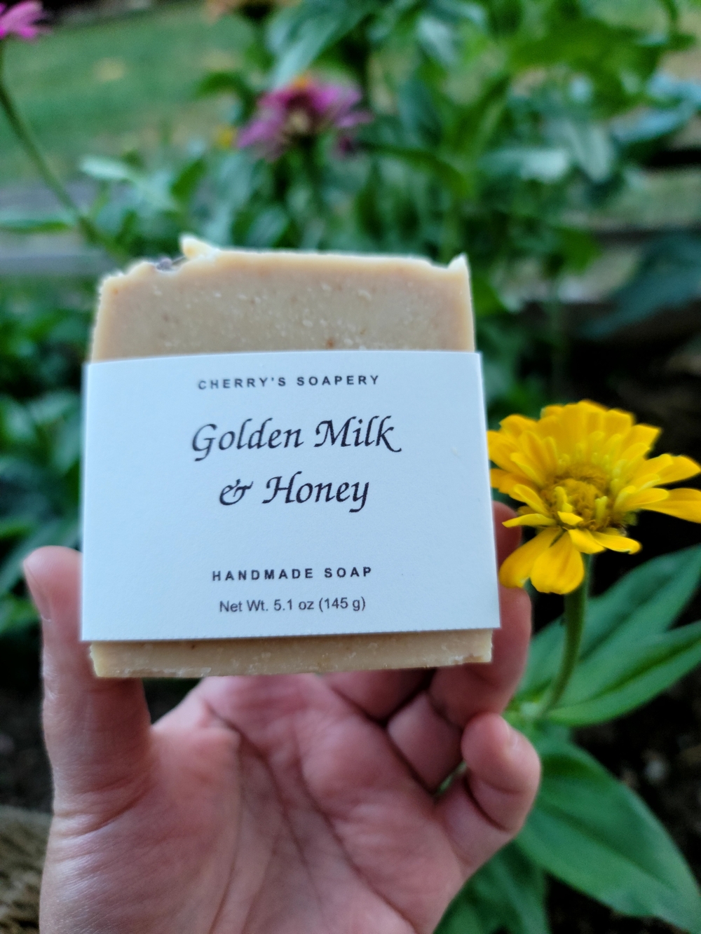 Golden Milk & Honey Handmade Soap